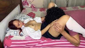 Slutty Latina got roughly fucked by her stepdaddy