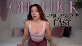 "Oh fuck" | you're gonna cum way too fast