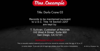 Darla Crane's Creamy Lesson: Big Tits, Hardcore Frenzy
