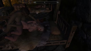 Rough lesbian - took the girl | Skyrim Adult Mod
