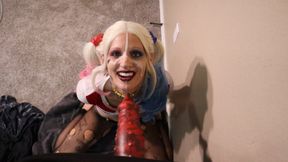 Horny Harley Quinn Fucks a Bad Dragon