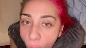 Hard sloppy throat fucking deepthroat