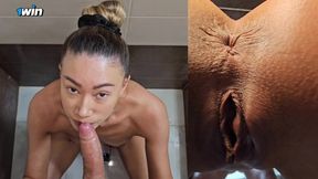 Asian Stepmoms Ass Hole Throbs Waiting For Anal Fucking