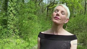 Tall short haired milf takes a big cock up her ass