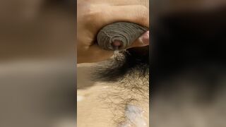 Masturbating Every Last Spurt of my Jizz