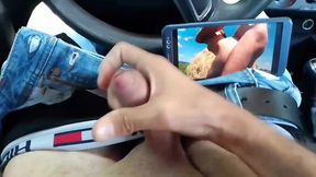 Caught by my boss mid-thrill in the car &mdash;  POV