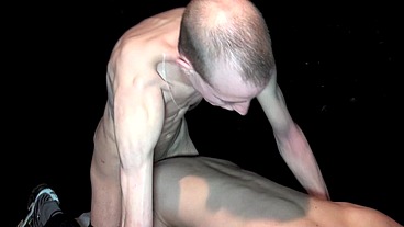 1925 Emilien fucked in public backroom by xxl cock
