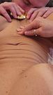 Amateur couple tests new sex toy and hot milf wife gets an intense unexpected orgasm