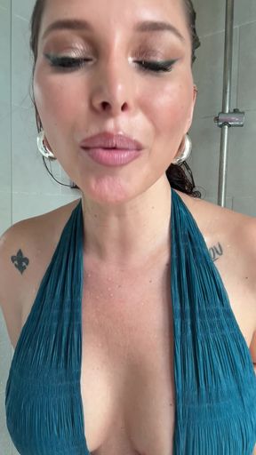 I Make Myself Cum, Pussy and Ass, in the Shower