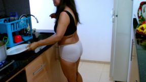 HOT SEX IN THE KITCHEN WITH ADAMANDEVE AND LUPO