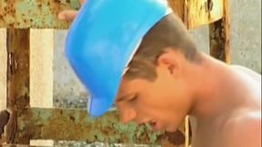 Young Muscular Stud Fucks His Hung Lover Backdoor Outside and Delivers a Huge Cum Blast
