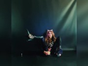 Mira loves latex and a good workout for her asshole