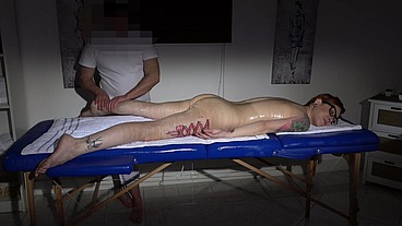 Amazing Foxy Sanie gets sensual massage