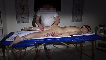 Amazing Foxy Sanie gets sensual massage