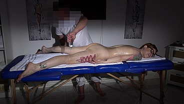 Amazing Foxy Sanie gets sensual massage