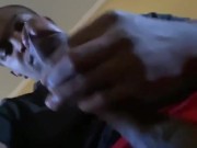 Quick dick flash at my best friends crib