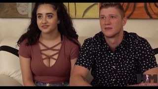 Sofia and Oliver having sex for the first time ever on camera for Hussie Auditions!