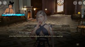 Rise of Eros Ch. 2 - the Royal Banquet - Having Some Kinky Fun in a Library and Being Loud