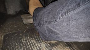 Driving to Work in Tan Boots