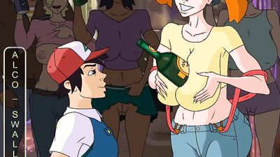 Misty from Pokemon gets teased with sex toys & hardcore pounding in HD
