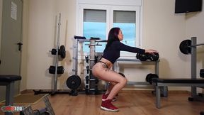 hot spanish babe kitty love fucking with kevin white in the fitness room