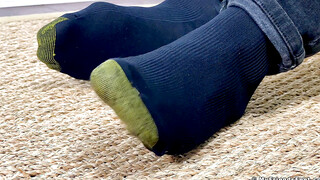 Spy On Nathaniels Socks  Feet - Nathaniel