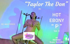 Hot Ebony Pee Vol. 3 - Huge Tit Ebony Wet Shower [re-mastered]