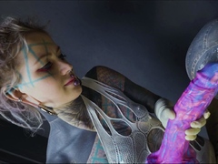 Trans Lily Lu likes to be a good sissy for Anuskatzz