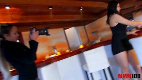 amazing gipsy slut lisa spice fucking in a bar