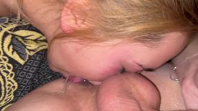 Throatpie after throatpie - throat fuck very dirty face