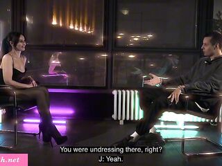 Jeny Smith and Nashidni in a clip speaking about sex, pranks, and threesomes