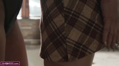 Big tits milf dominates fresh barista with her curious mouth and hands