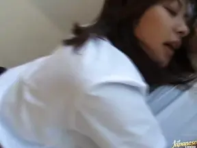 Eir Ueno spoilt by hard cock!