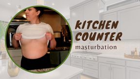 Kitchen Counter Masturbation