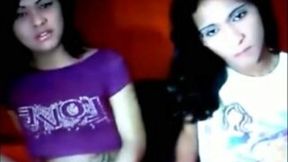 Amateur shemales enjoy sucking each other's cocks in front of a cam