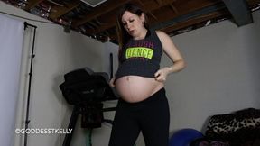 Pregnant Belly Yoga JOI (Custom)