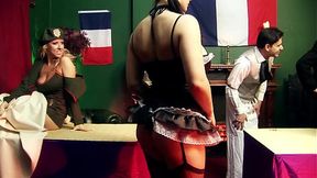 Wartime makes people live like there is no tomorrow and gang bang sex is on almost every...