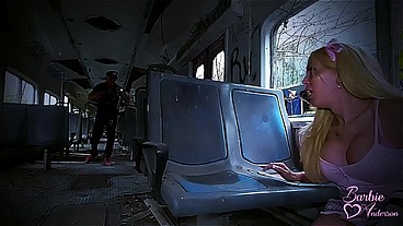 BARBIE ANDERSON & CHAFA FOLLANDO EN UN TREN ABANDONADO (PELICULA COMPLETA)