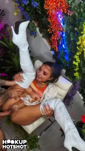 Petite Sasha Tatcha Loves To Get Ass Fucked By Nade Nasty!