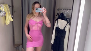 HM transparent clothes try on haul see through lingerie see through dresses