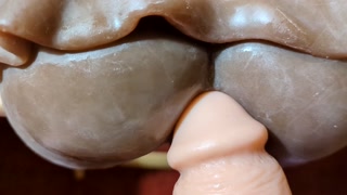 Lesbian dirty talk, teasing and fingering your holes (fleshlight)