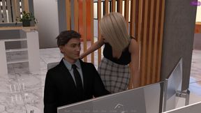 My Stepbrother &#039;s Wife #42 John glanced at Melody &#039;s cleavage-highlight