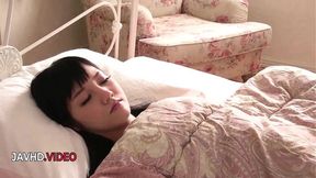 Naughty JAV Cutie Gives Amazing Blowjobs in Wild Threesome!