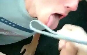 dude sucks cock good and gets mouth full of cum