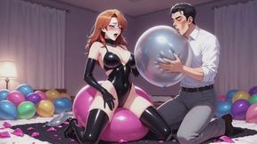 Balloons Fantasies #12B: Confessions of a Balloon Obsessed Looner (Animated)