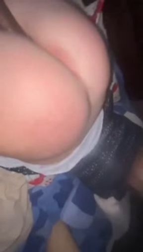 British Step mum  first time Anal sex