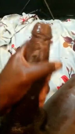 Oiled up Wanking Home Alone Loud Moaning Cumshot