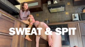 Mistress Eva’s Kitchen Table Dominion: Sweat and Spit Worship (part 1)