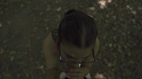 Siempre he querido que me follen en un bosque. Mi fantas&iacute_a se ha hecho realidad.
