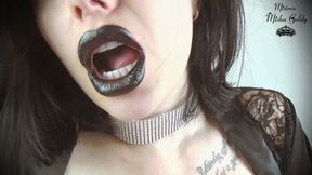 Black lips tease JOI